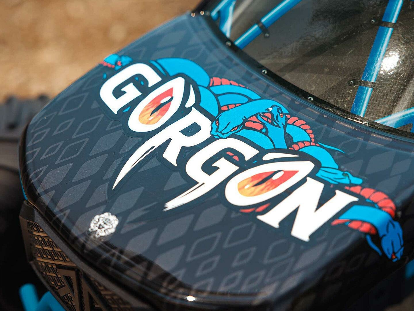 blue 1/10 GORGON MEGA 550 2WD MT no battery and charger - Image 15