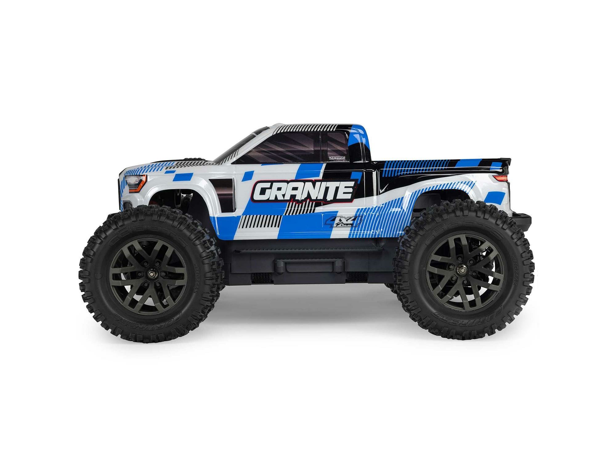 blue 1/10 GRANITE MEGA 665 4X4 RTR Monster Truck - Image 5