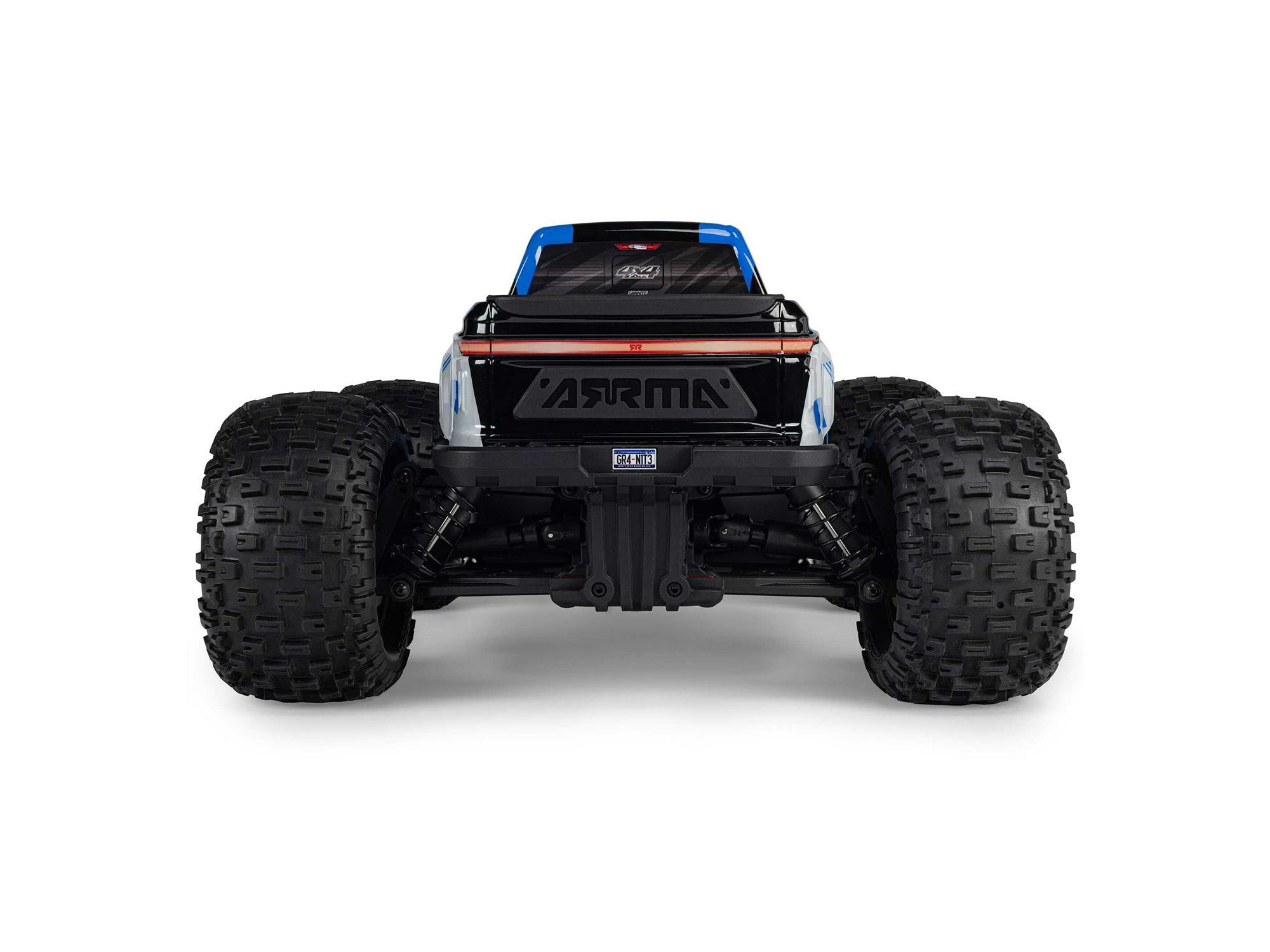 blue 1/10 GRANITE MEGA 665 4X4 RTR Monster Truck - Image 6