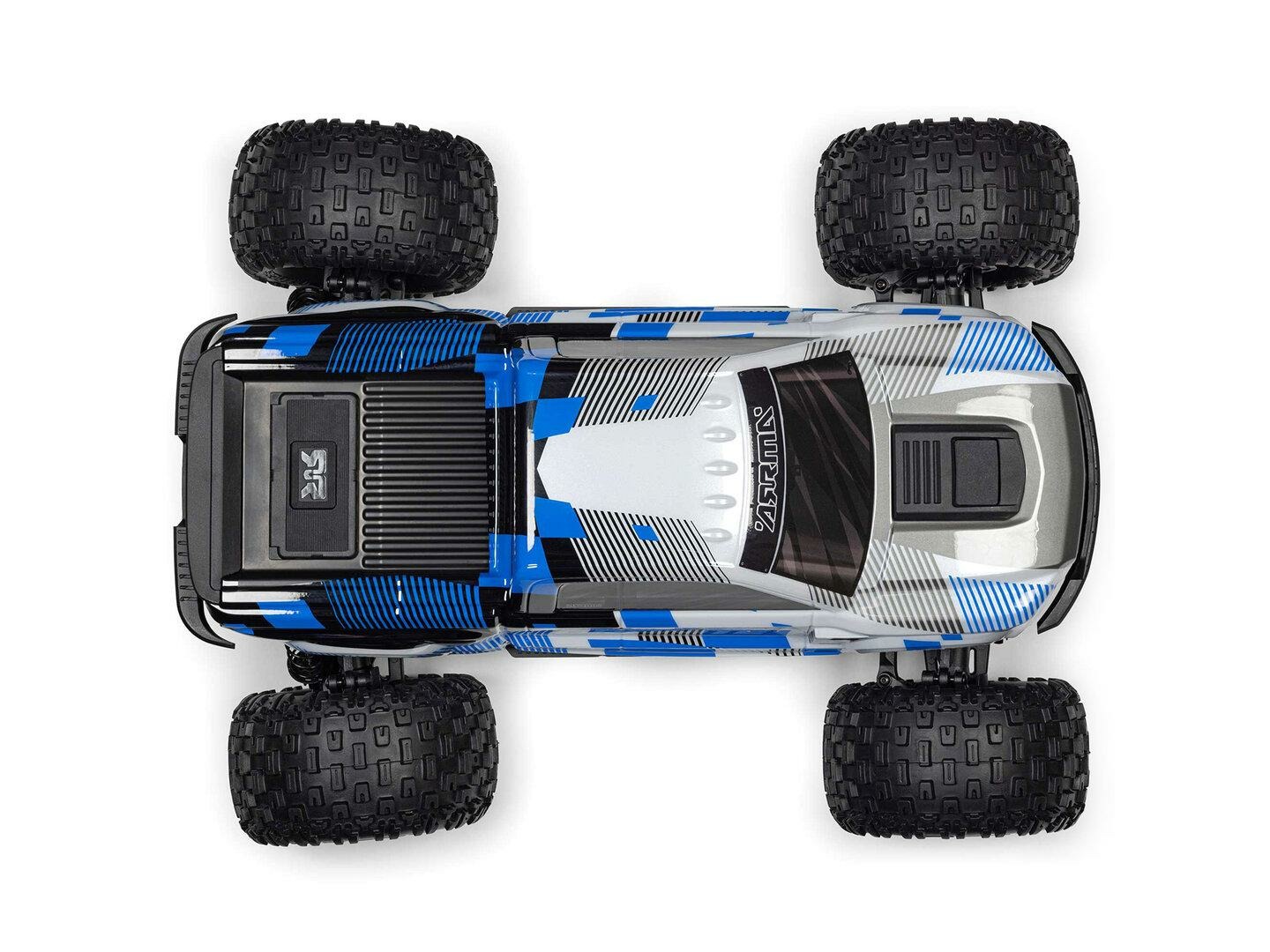 blue 1/10 GRANITE MEGA 665 4X4 RTR Monster Truck - Image 7