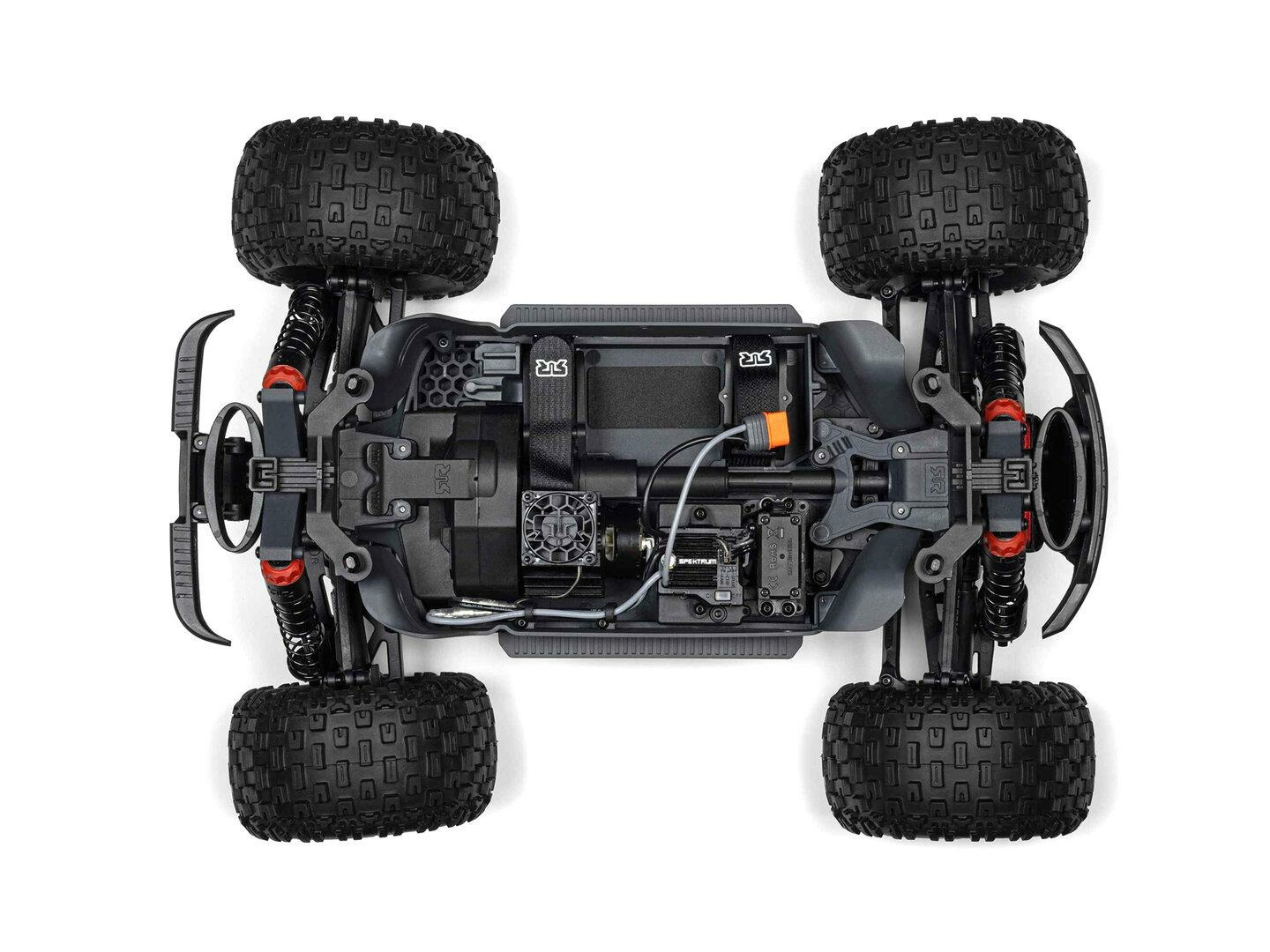 blue 1/10 GRANITE MEGA 665 4X4 RTR Monster Truck - Image 8