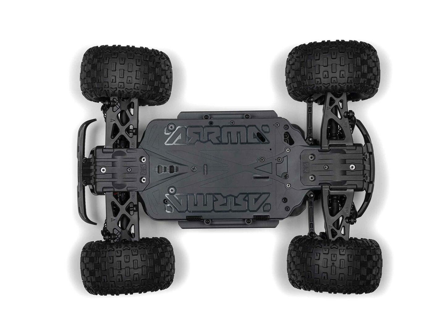 blue 1/10 GRANITE MEGA 665 4X4 RTR Monster Truck - Image 9