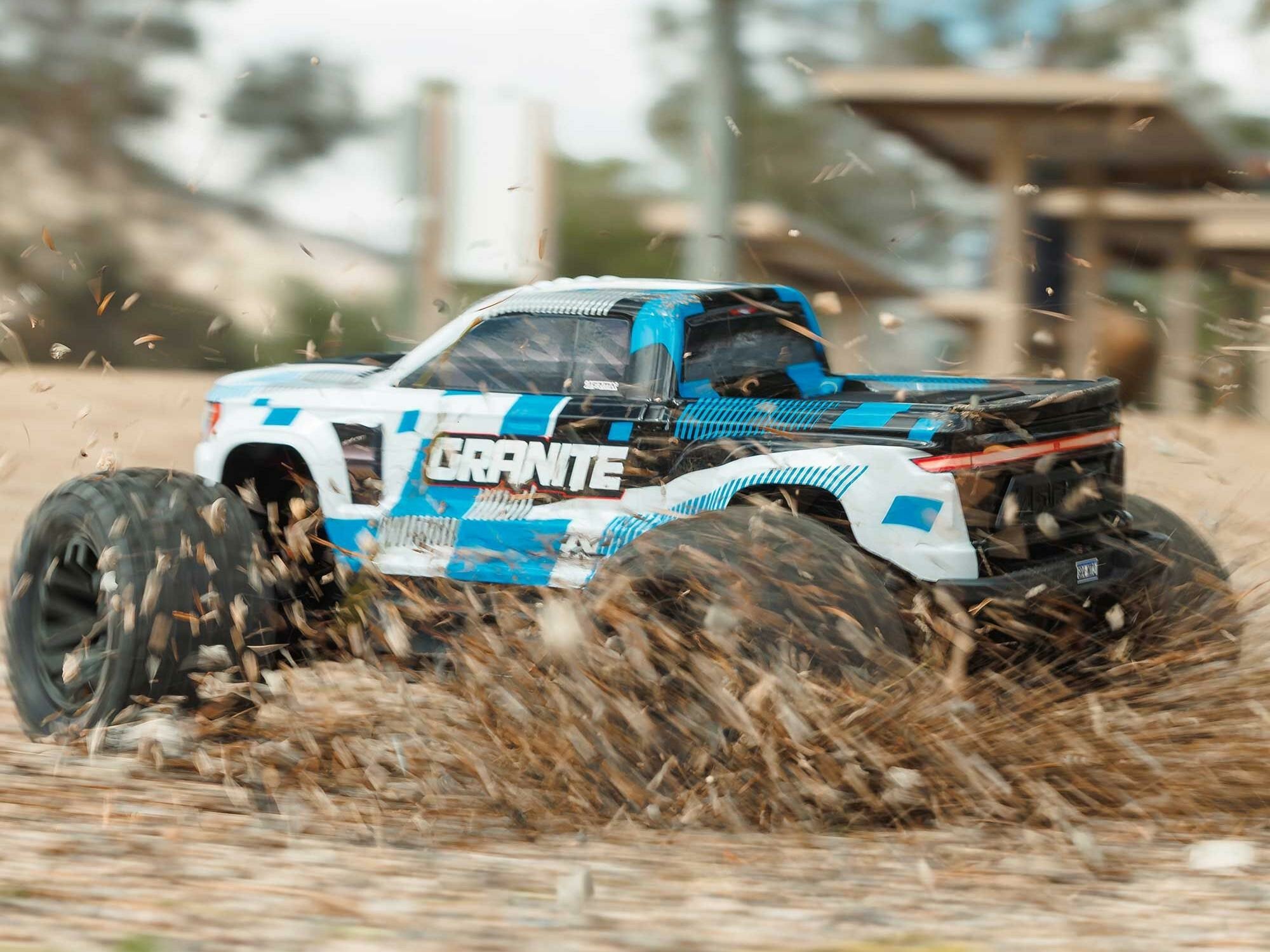 blue 1/10 GRANITE MEGA 665 4X4 RTR Monster Truck - Image 17