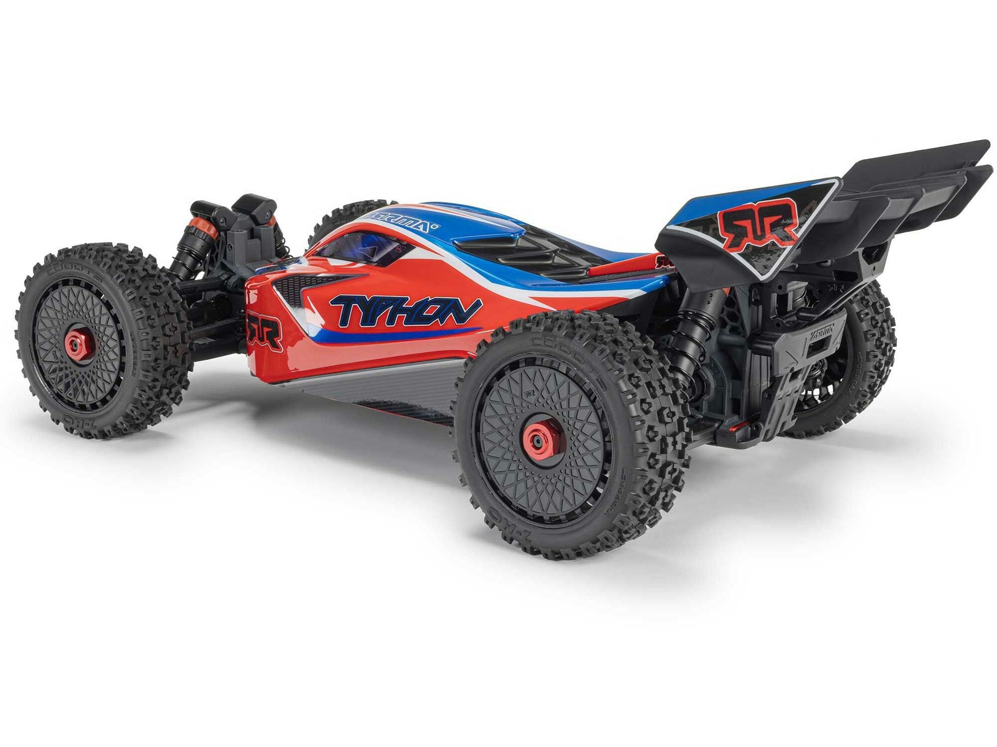 RED 1/8 TYPHON MEGA 665 4X4 RTR Buggy - Image 3