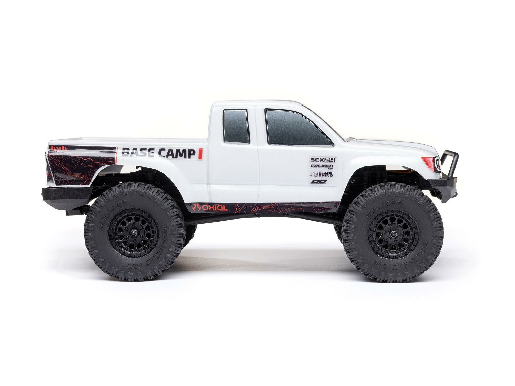 white 1/24 SCX24 Base Camp 4WD Rock Crawler RTR - Image 4