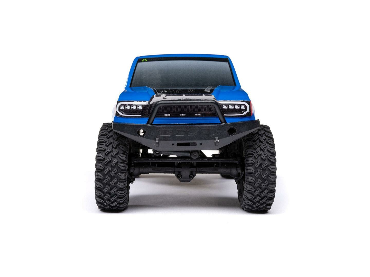 blue 1/24 SCX24 Base Camp 4WD Rock Crawler RTR - Image 3