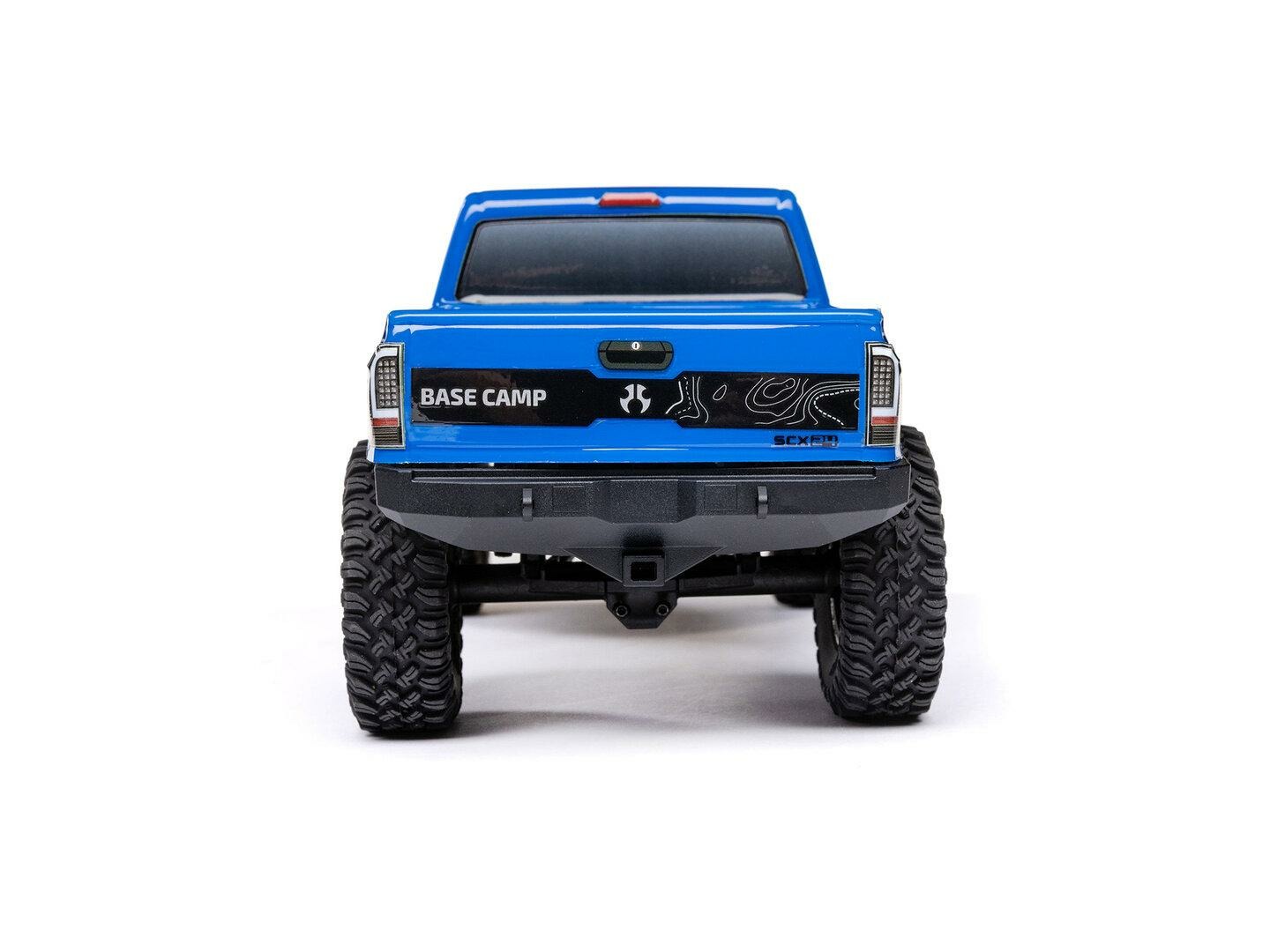 blue 1/24 SCX24 Base Camp 4WD Rock Crawler RTR - Image 5