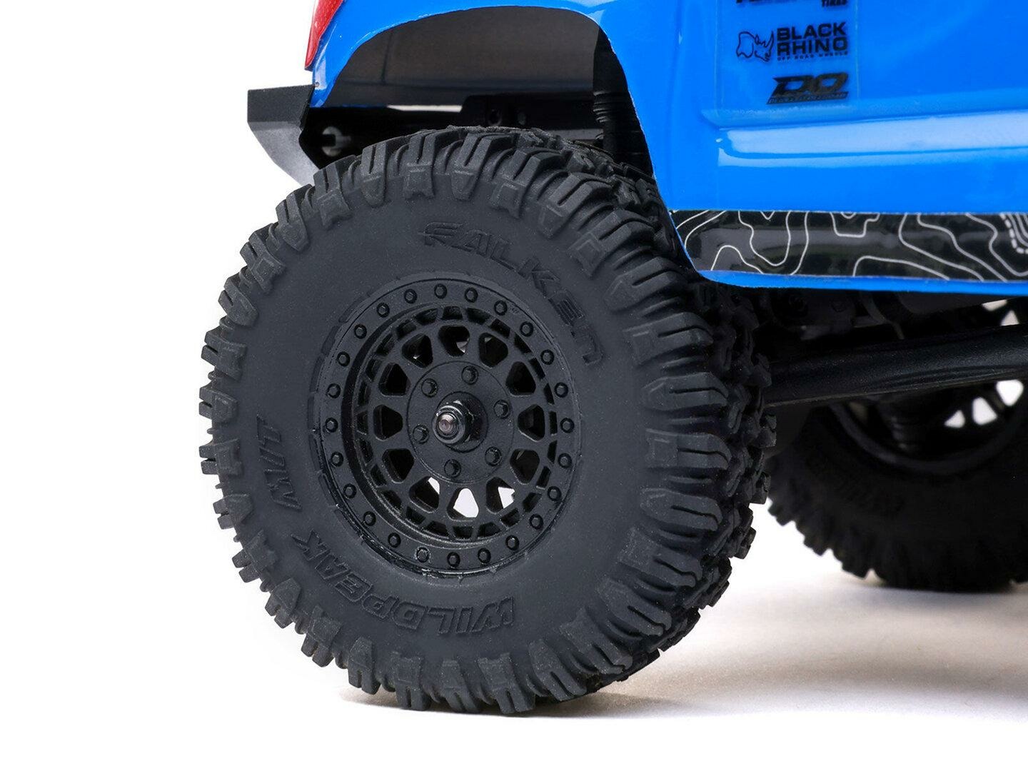 blue 1/24 SCX24 Base Camp 4WD Rock Crawler RTR - Image 13