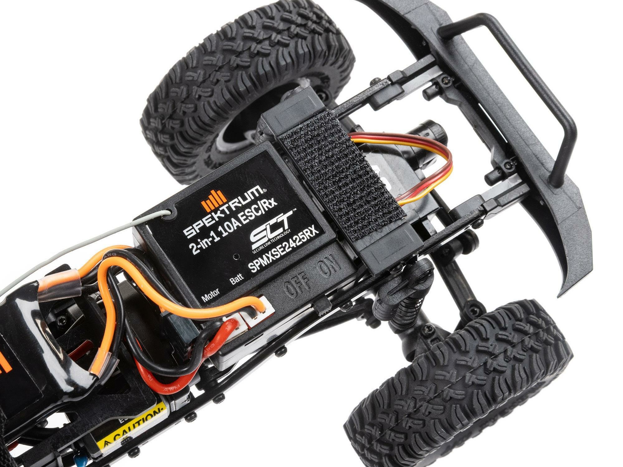 blue 1/24 SCX24 Base Camp 4WD Rock Crawler RTR - Image 14