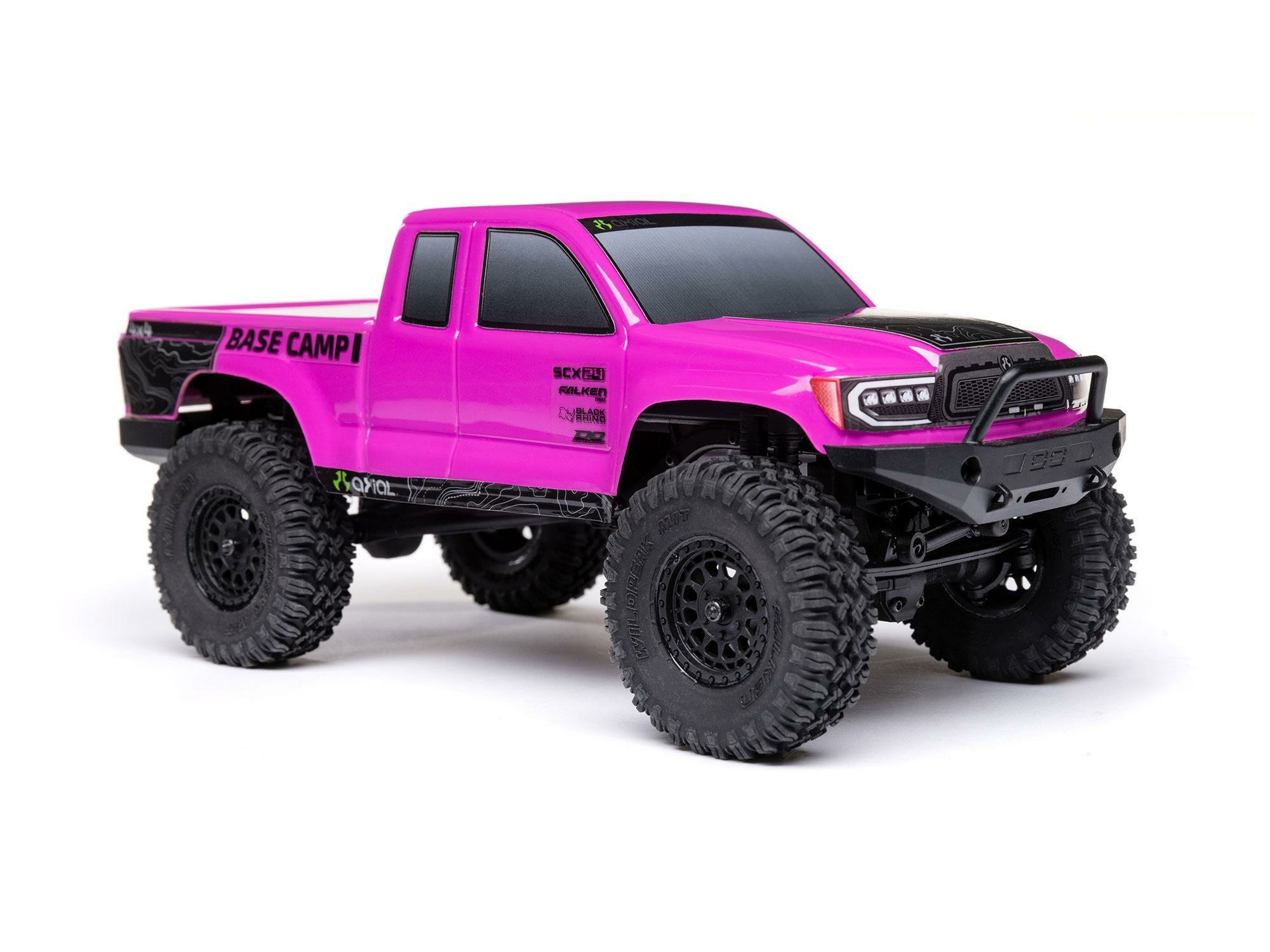 pink 1/24 SCX24 Base Camp 4WD Rock Crawler RTR - Image 2
