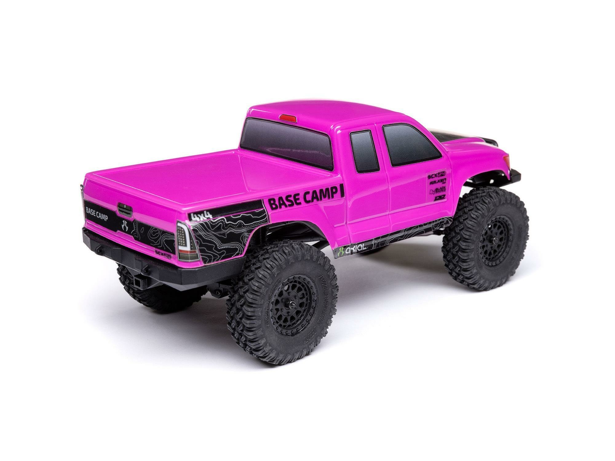 pink 1/24 SCX24 Base Camp 4WD Rock Crawler RTR - Image 3