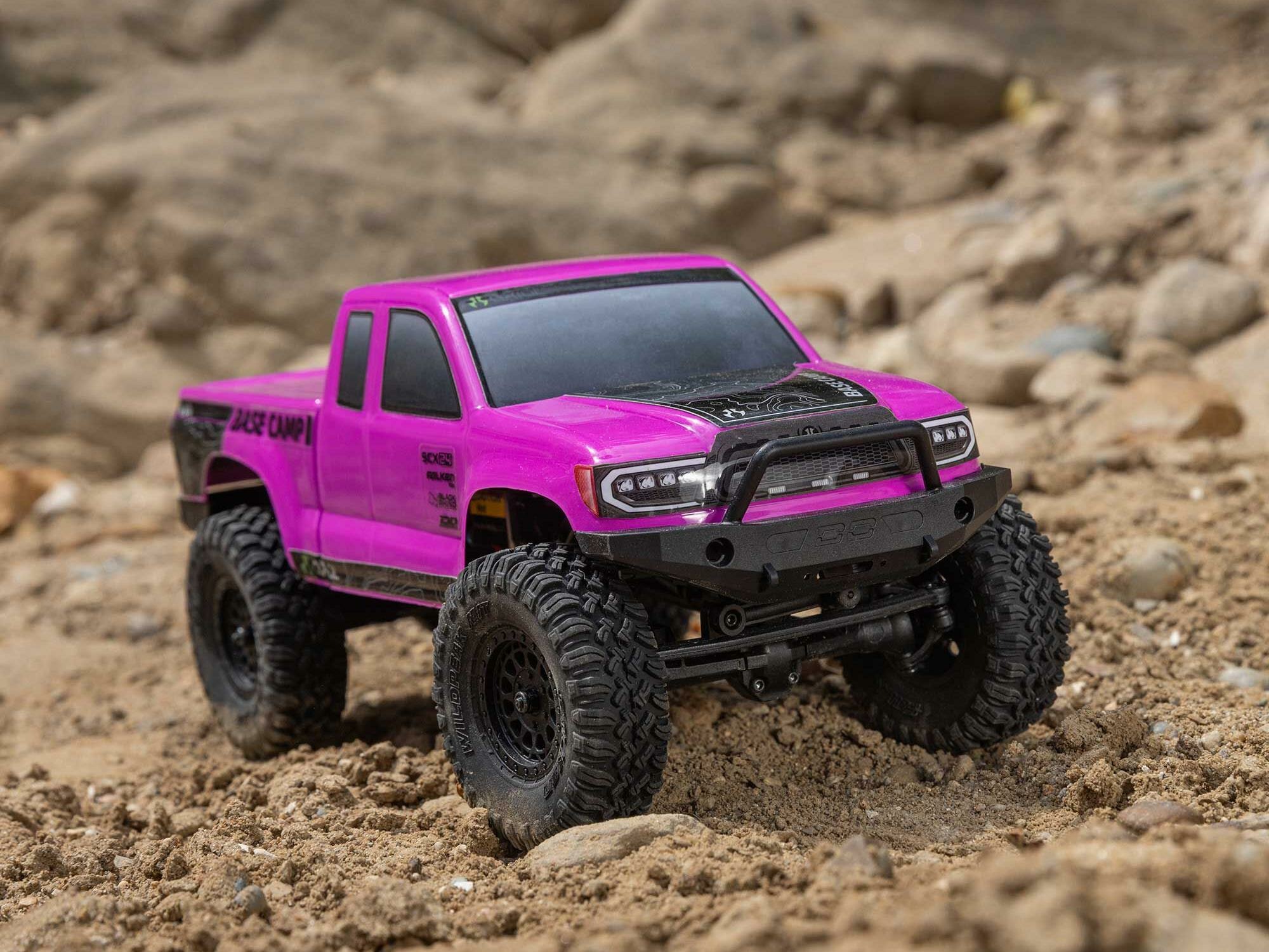 pink 1/24 SCX24 Base Camp 4WD Rock Crawler RTR - Image 17