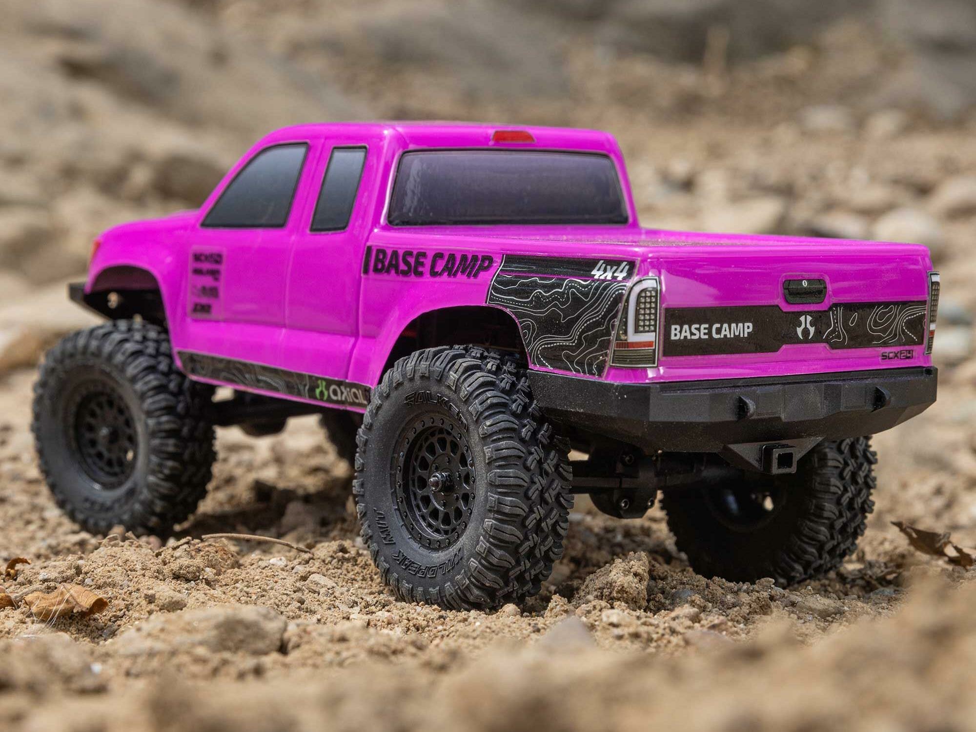 pink 1/24 SCX24 Base Camp 4WD Rock Crawler RTR - Image 18