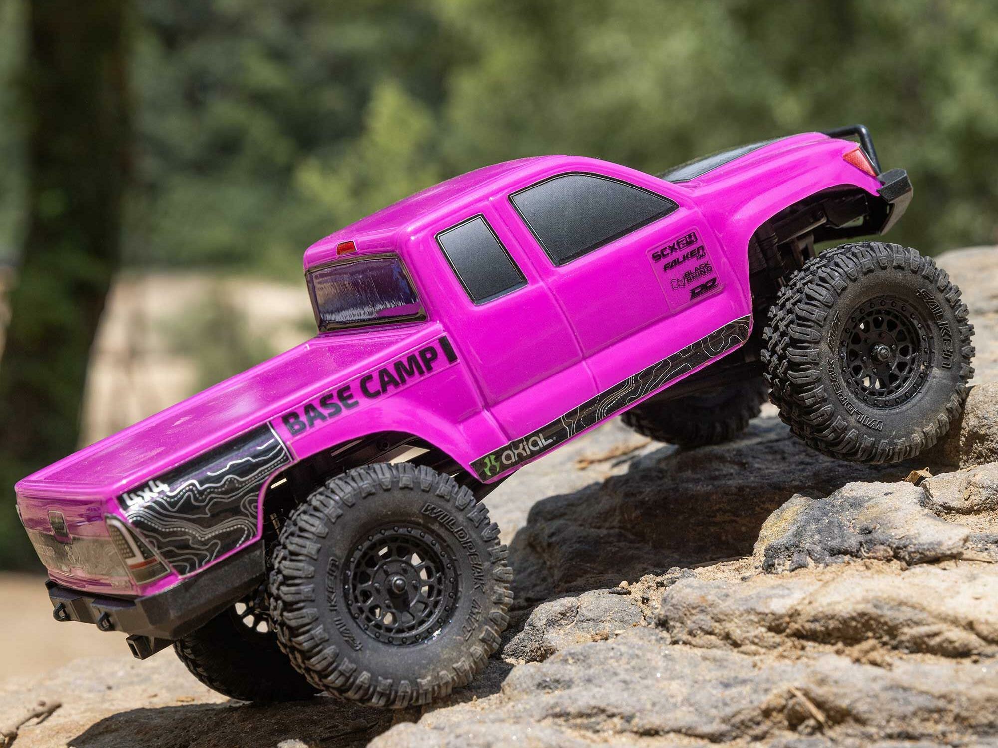 pink 1/24 SCX24 Base Camp 4WD Rock Crawler RTR - Image 19