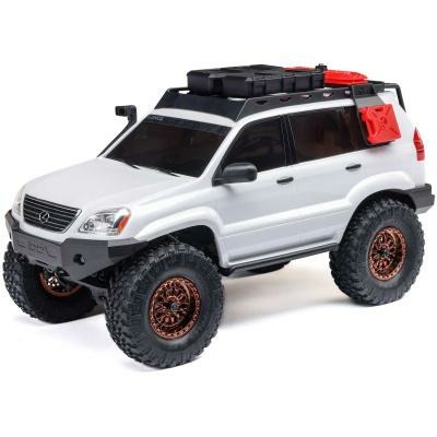 white 1/24 SCX24 Lexus GX 470 4WD Rock Crawler RTR