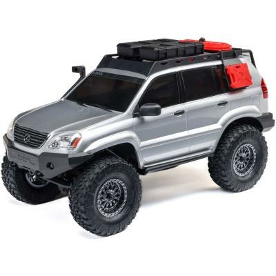 silver 1/24 SCX24 Lexus GX 470 4WD Rock Crawler RTR