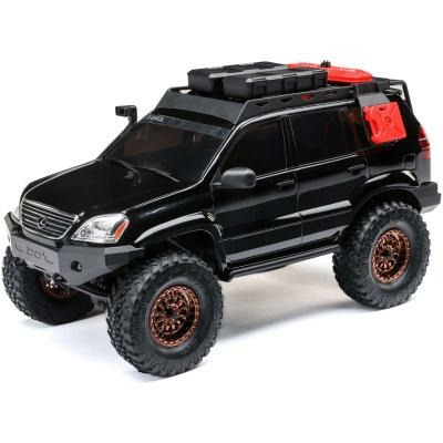 black 1/24 SCX24 Lexus GX 470 4WD Rock Crawler RTR