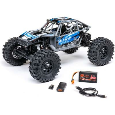 blue 1/18 UTB18 Capra 4WS 4WD Trail Buggy RTR with battery and charger