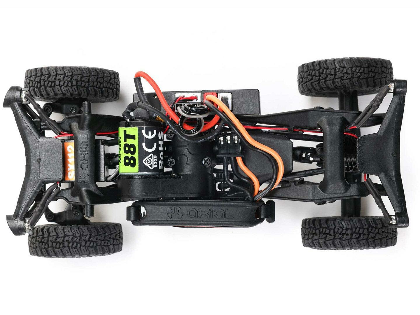 blue 1/30 SCX30 Ford Bronco 4X4 RTR Rock Crawler - Image 7