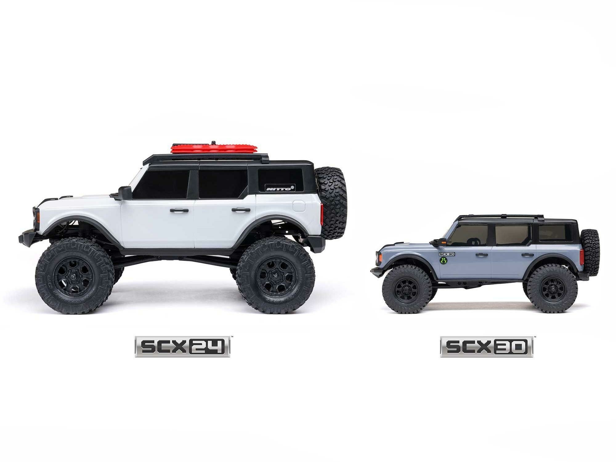 blue 1/30 SCX30 Ford Bronco 4X4 RTR Rock Crawler - Image 23
