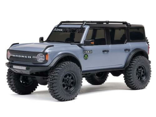 grey 1/30 SCX30 Ford Bronco 4X4 RTR Rock Crawler