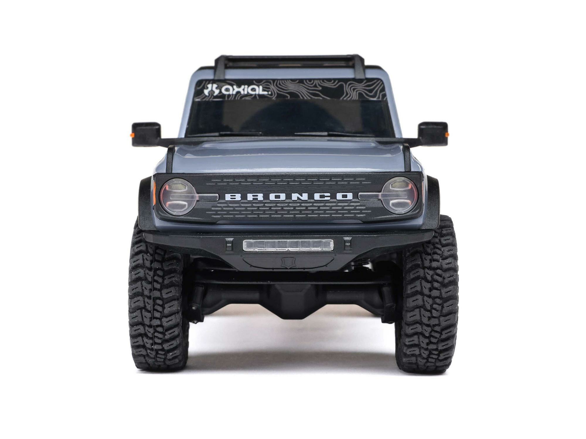 grey 1/30 SCX30 Ford Bronco 4X4 RTR Rock Crawler - Image 2