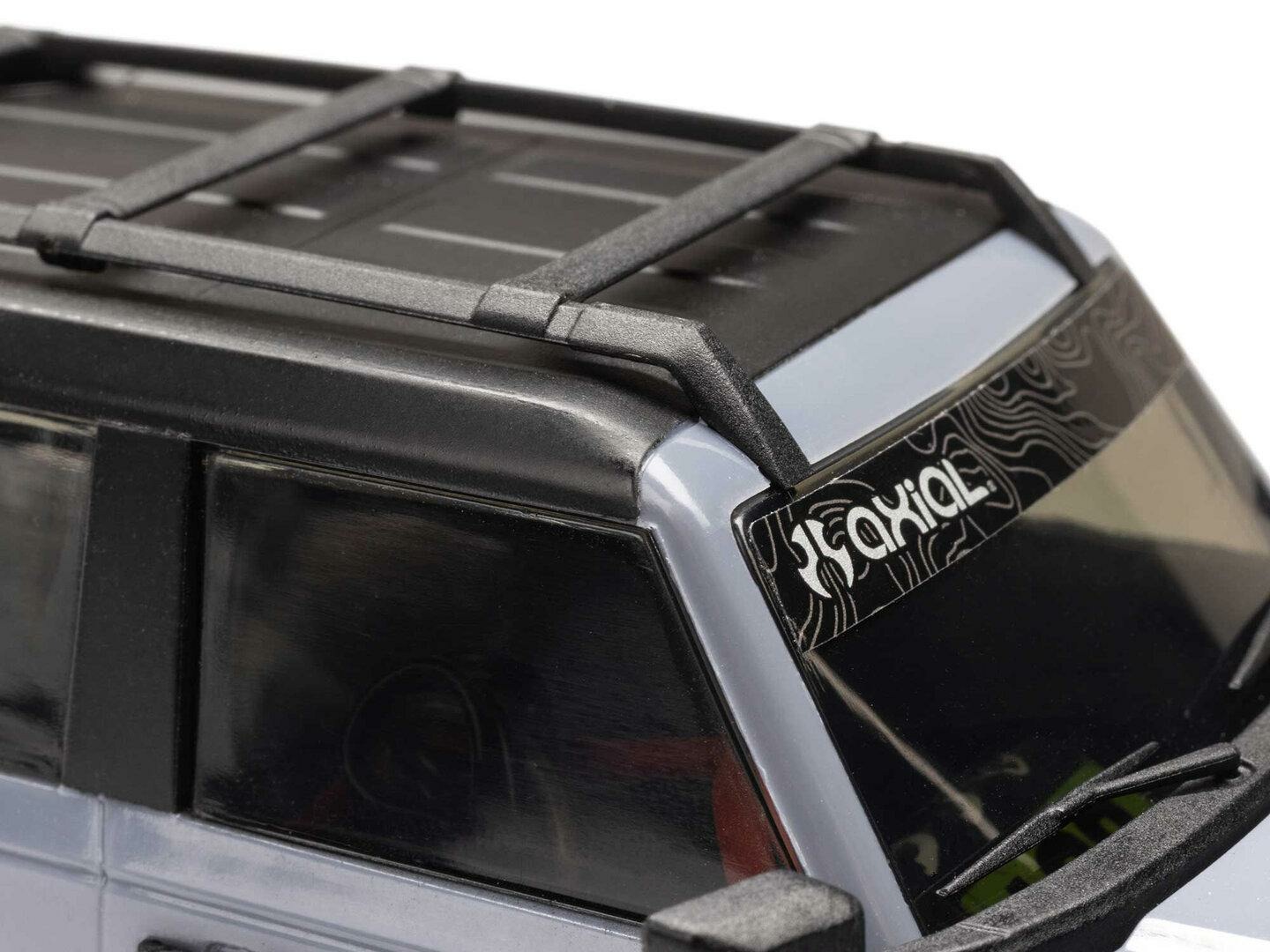 grey 1/30 SCX30 Ford Bronco 4X4 RTR Rock Crawler - Image 12