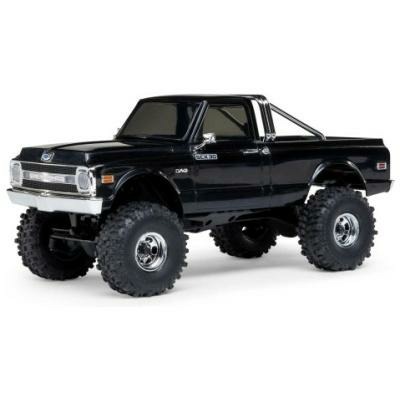 black 1/30 SCX30 Chevrolet K10 4X4 RTR Rock Crawler