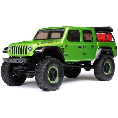 green 1/24 SCX24 Jeep JT Gladiator 4WD Rock Crawler RTR