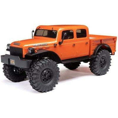 orange 1/24 SCX24 Dodge Power Wagon 4WD Rock Crawler RTR