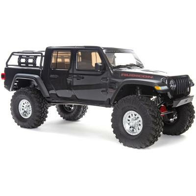 grey 1/10 SCX10III Jeep JT Gladiator 4WD Rock Crawler RTR