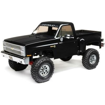 black 1/10 SCX10 III Base Camp 1982 Chevy K10 4WD RTR