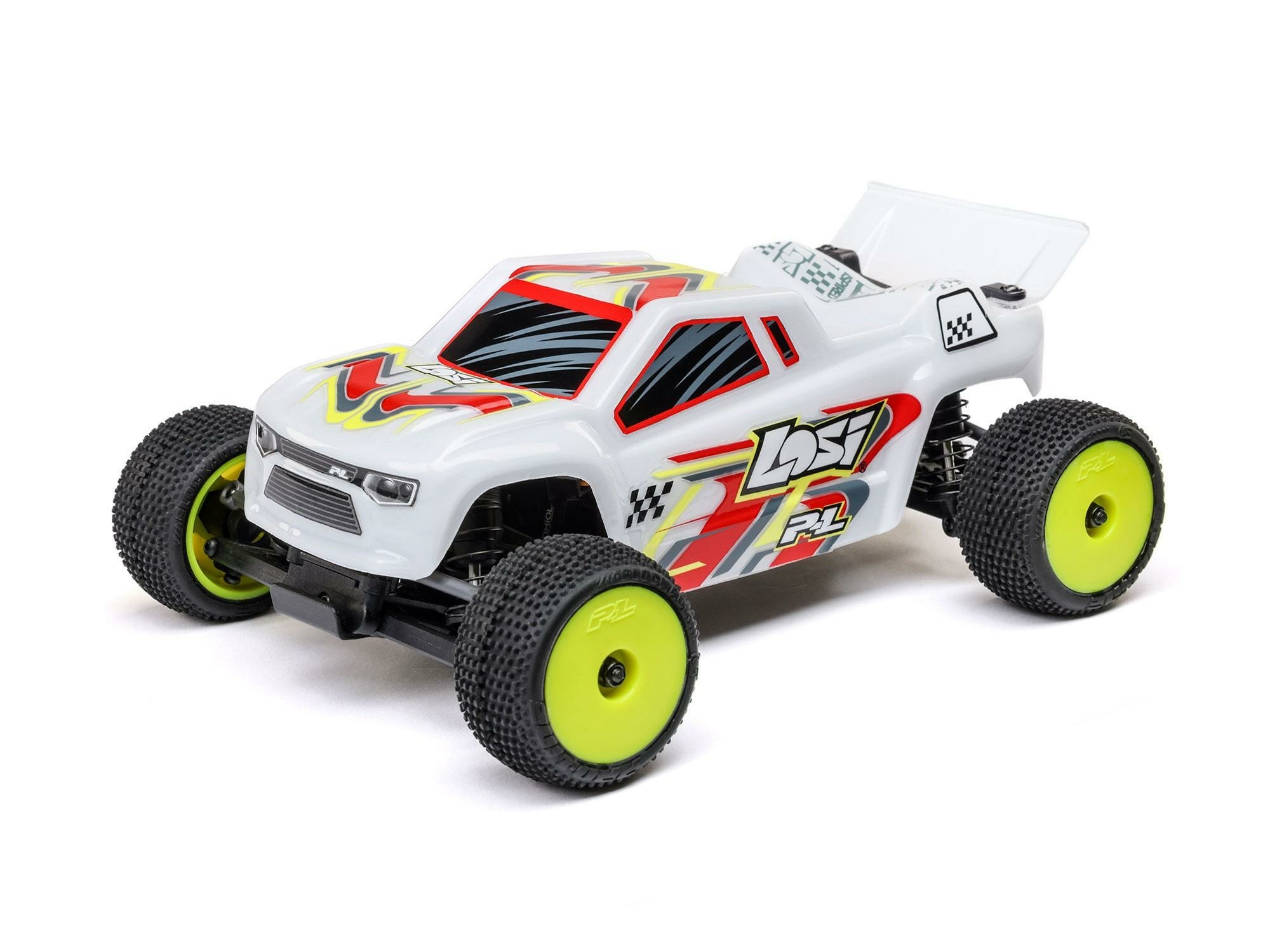 white 1/28 Micro-T 2WD Stadium Truck RTR