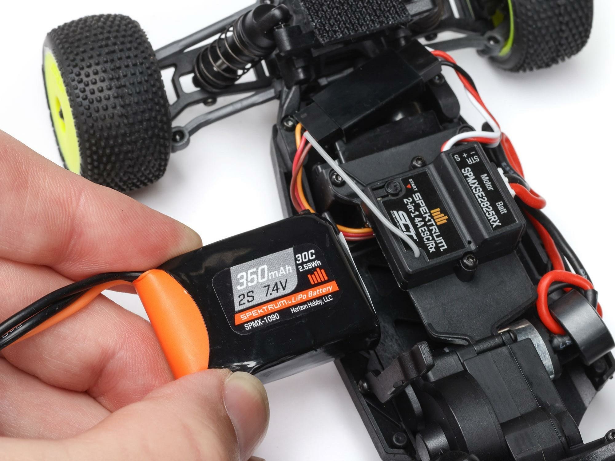white 1/28 Micro-T 2WD Stadium Truck RTR - Image 14
