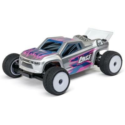 silver 1/28 Micro-T 2WD Stadium Truck RTR