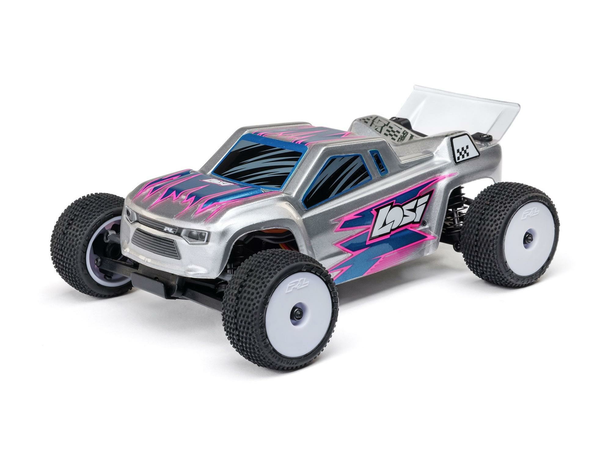 silver 1/28 Micro-T 2WD Stadium Truck RTR