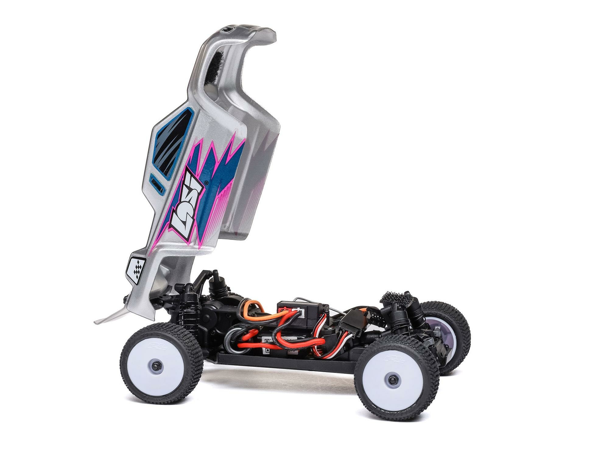 silver 1/28 Micro-T 2WD Stadium Truck RTR - Image 19