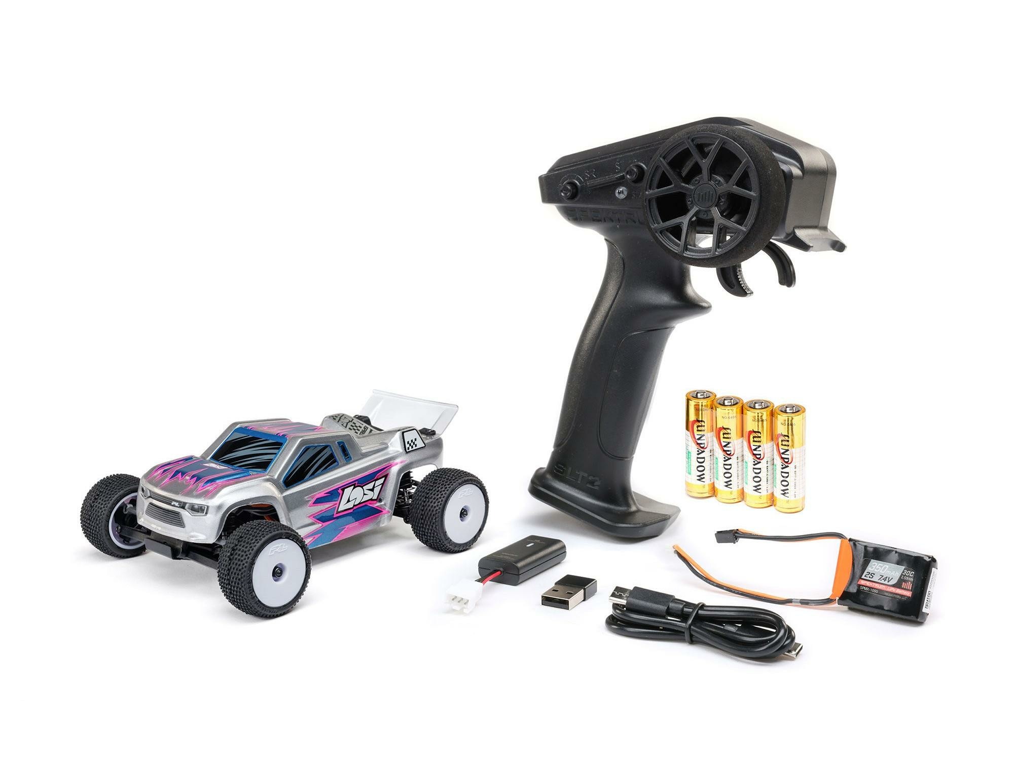 silver 1/28 Micro-T 2WD Stadium Truck RTR - Image 21