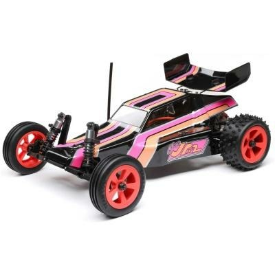black 1/16 Mini JRX2 Brushed 2WD Buggy RTR