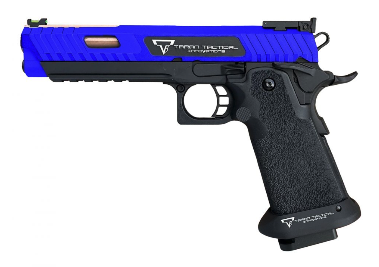 EMG x Armorer Works x Taran Tactical International Island Recon JW3 Combat Master GBBP (TTI - Full Metal - BLUE - TT-CM0200)