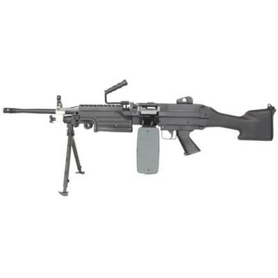 A&K M249 MK2 Full Metal with Drum Magazine ( AK-249-MK2 - Black)