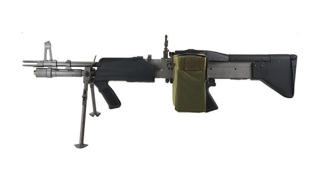 A&K MK43 Full Metal with Drum Magazine (AK-249-MK43)