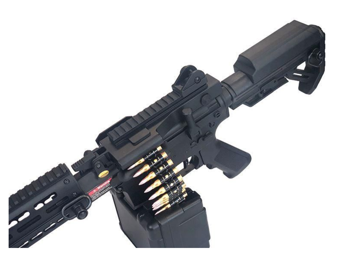 Golden Eagle MCR LMG AEG with Drum Mag. M - Image 4