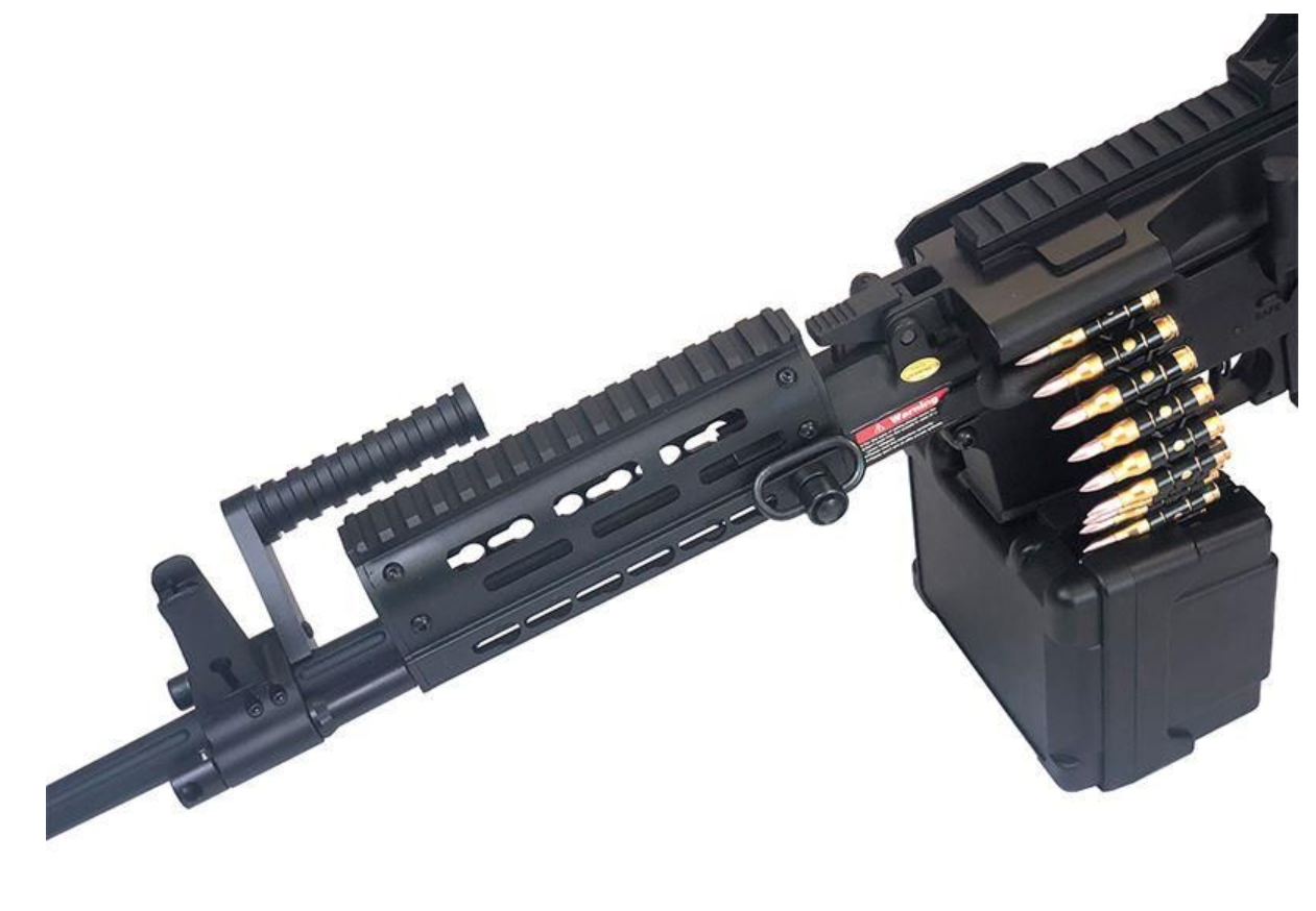 Golden Eagle MCR LMG AEG with Drum Mag. M - Image 5