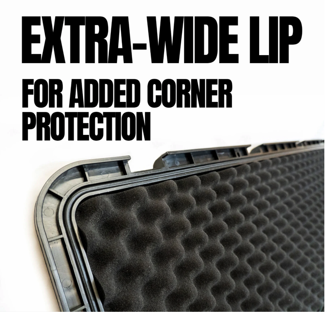 Rebel Polymer 2 Wheeled Large Hard Case (Wave/PnP Foam) - IP67 Waterproof, Flight-Ready - Image 6