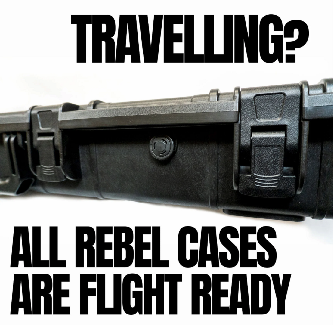 Rebel Polymer 2 Wheeled Large Hard Case (Wave/PnP Foam) - IP67 Waterproof, Flight-Ready - Image 7