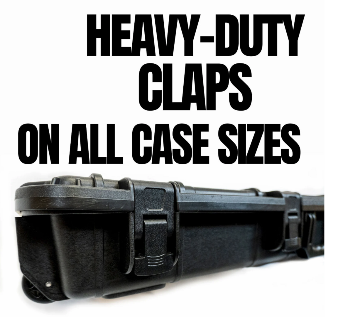 Rebel Polymer 2 Wheeled Large Hard Case (Wave/PnP Foam) - IP67 Waterproof, Flight-Ready - Image 9