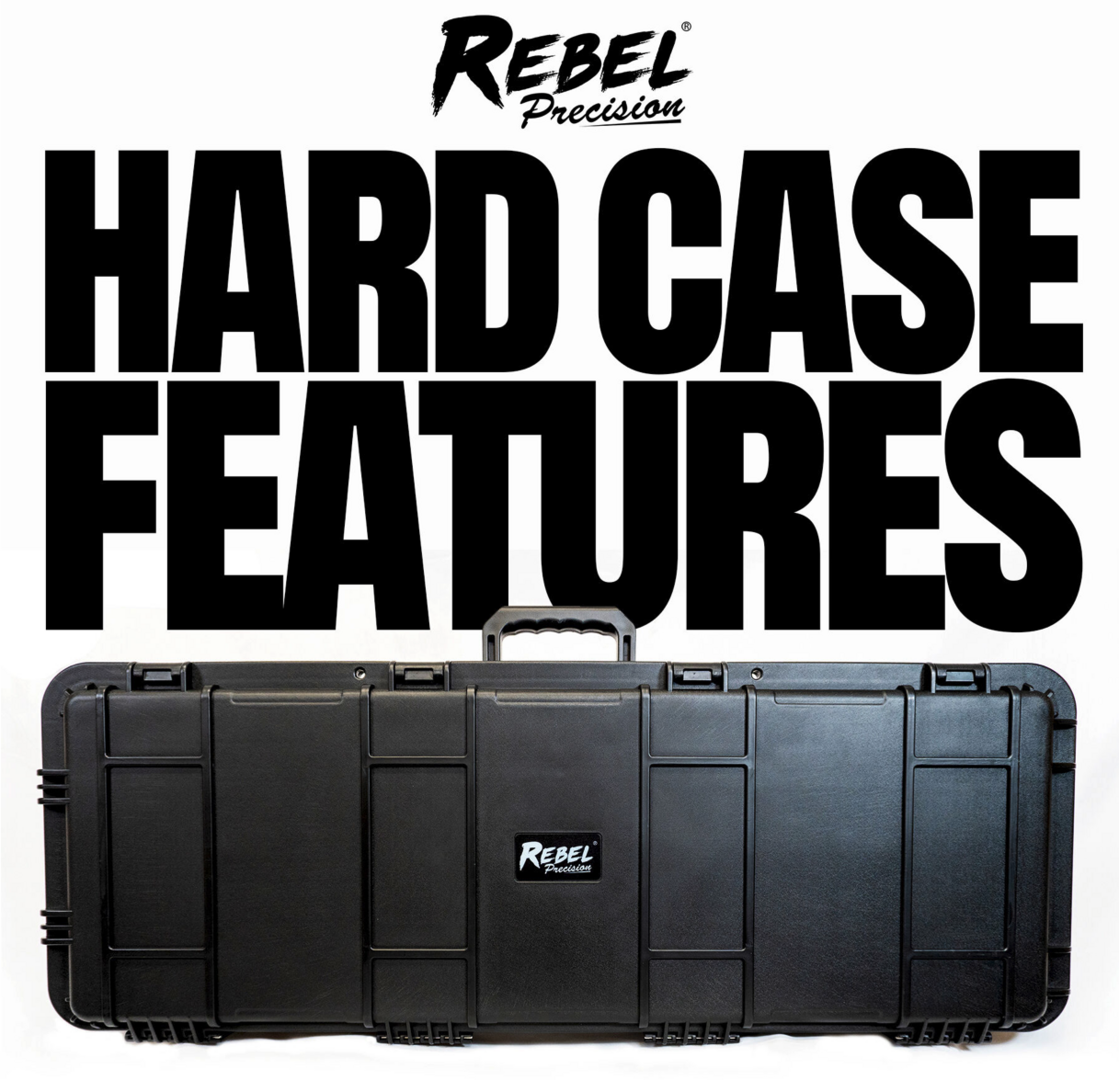 Rebel Polymer 2 Wheeled XL Hard Case (Wave/PnP Foam) - IP67 Waterproof, Flight-Ready - Image 6