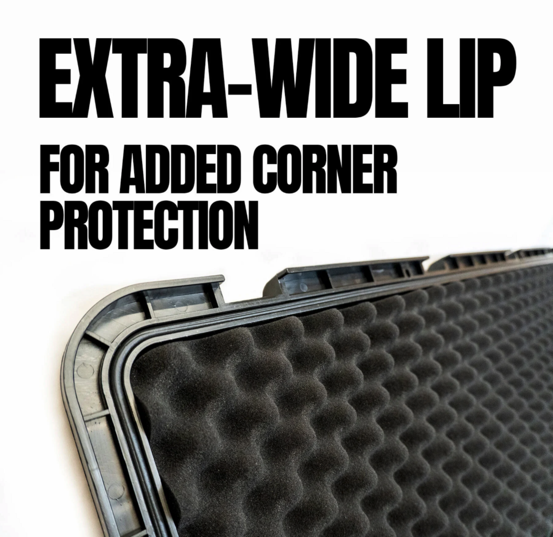 Rebel Polymer 2 Wheeled XL Hard Case (Wave/PnP Foam) - IP67 Waterproof, Flight-Ready - Image 8