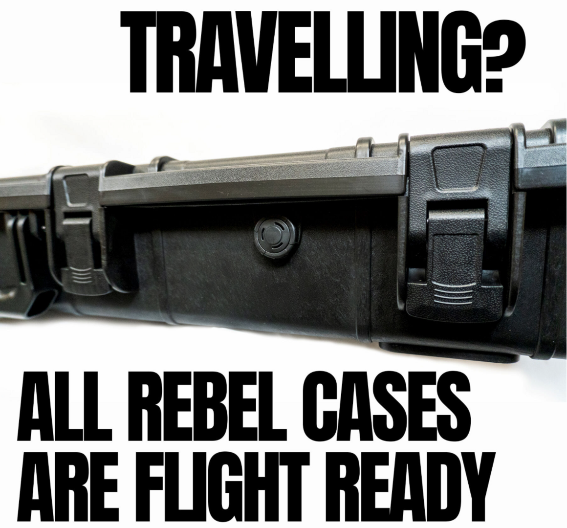 Rebel Polymer 2 Wheeled XL Hard Case (Wave/PnP Foam) - IP67 Waterproof, Flight-Ready - Image 11